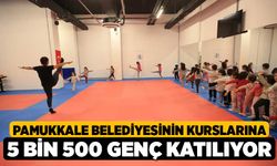 Pamukkale Belediyesinin Kurslarına 5 Bin 500 Genç Katılıyor