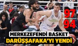 Merkezefendi Basket, Darüşşafaka'yı Eli Boş Gönderdi