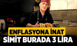 Enflasyona inat simit burada 3 lira