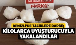 Denizli’de tacirlere darbe; kilolarca uyuşturucuyla yakalandılar