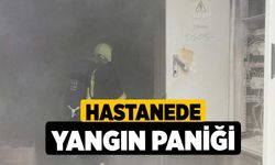 Hastanede Yangın Paniği