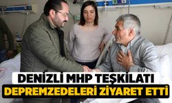 Denizli MHP Teşkilatından Depremzelere Ziyaret