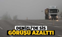 Denizli’de Sis Görüş Mesafesini Düşürdü