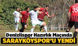 Denizlispor, hazırlık maçında galip