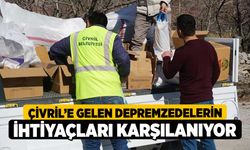 Çivril’e gelen depremzedelerin ihtiyaçları karşılanıyor