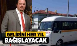 Denizlili Servisçi Gelirini Her Yıl Bağışlayacak