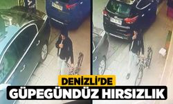 Denizli'de Güpegündüz hırsızlık