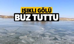 Işıklı gölü Buz tuttu