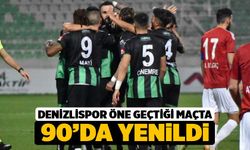 Denizlispor, Boluspor'a 90'da Yenildi