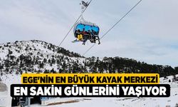 Ege'nin En Büyük Kayak Merkezi En Sakin Günlerini Yaşıyor