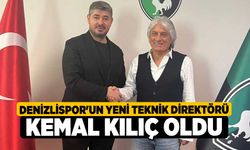 Denizlispor'un yeni Teknik Direktörü Kemal Kılıç oldu