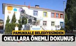 Pamukkale Belediyesinden Okullara Önemli Dokunuş 