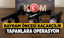 Bayram öncesi kaçakçılık yapanlara operasyon