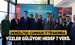 Denizli'de Cumhur ittifakında yüzler gülüyor! Hedef 7 vekil