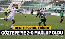 Denizlispor, evinde Göztepe’ye 2-0 mağlup oldu