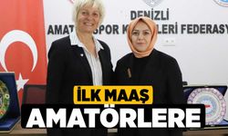 İlk maaş amatörlere 