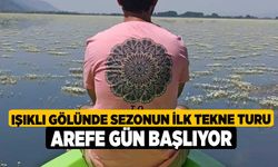 Işıklı Gölünde Sezonun İlk Tekne Turu Arefe Gün Başlıyor