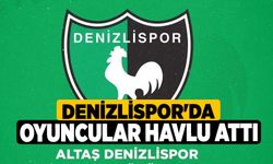 Denizlispor'da oyuncular havlu attı