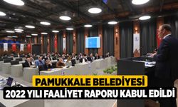 Pamukkale Belediyesi 2022 Yılı Faaliyet Raporu Kabul Edildi