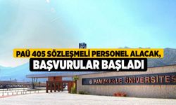 PAÜ 405 sözleşmeli personel alacak