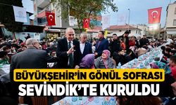 Büyükşehir’in gönül sofrası Sevindik’te kuruldu