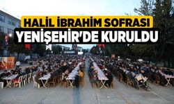 Halil İbrahim Sofrası Yenişehir'de Kuruldu