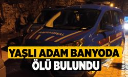 Yaşlı adam banyoda ölü bulundu