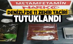 Denizli'de Eş Zamanlı Operasyon, 11 zehir taciri tutuklandı