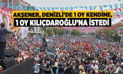 Akşener, Denizli’de 1 oy kendine, 1 oy Kılıçdaroğlu’na istedi