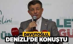 Davutoğlu, Denizli'de konuştu