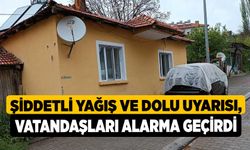 Şiddetli Yağış ve Dolu Uyarısı, Vatandaşları Alarma Geçirdi