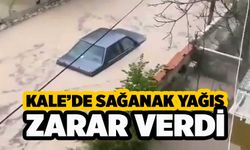 Denizli'de Sağanak Yağış Hayatı Olumsuz Etkiledi