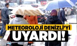 Meteoroloji Denizli'yi Uyardı!