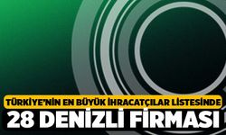 Denizli'den İhracatçılar Listesine Giren 28 Firma