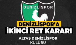 Denizlispor'a ikinci ret kararı