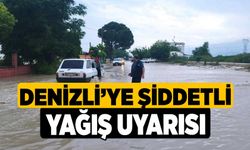 Denizli’ye şiddetli yağış uyarısı