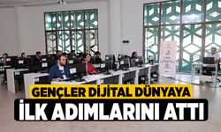 Gençler dijital dünyaya ilk adımlarını attı 