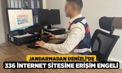 Jandarmadan Denizli'de 336 internet sitesine erişim engeli