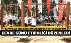 Pamukkale Belediyesi Kavakbaşı Doğa ve Fen Okulu’nda Çevre Günü Etkinliği Düzenledi