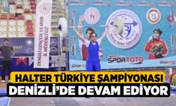 Halter Türkiye Şampiyonası Denizli’de devam ediyor