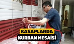 Kasaplarda Kurban Mesaisi