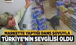 Markette yaptığı dans şovuyla Türkiye’nin sevgilisi oldu