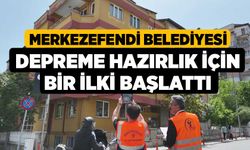 Merkezefendi Belediyesi depreme hazırlık için bir ilki başlattı