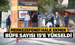 Merkezefendi Halk Ekmek Büfe Sayısı 15'e Yükseldi