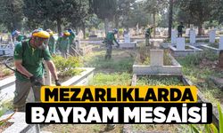 Mezarlıklarda Bayram Mesaisi