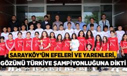Sarayköy’ün efeleri ve yarenleri, gözünü Türkiye şampiyonluğuna dikti