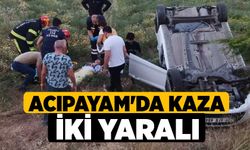 Acıpayam'da Kaza İki Yaralı