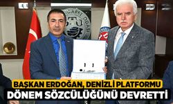 Başkan Erdoğan, Denizli Platformu Dönem Sözcülüğünü Devretti