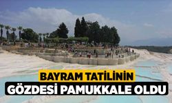 Kurban Bayramı Tatilinin Gözdesi Pamukkale Oldu