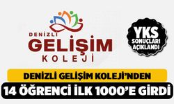 Gelişim Kolejinden İlk 1000'de 14 Öğrenci